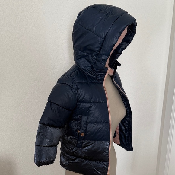 Michael Kors Kids Dark Blue Puffer Jacket